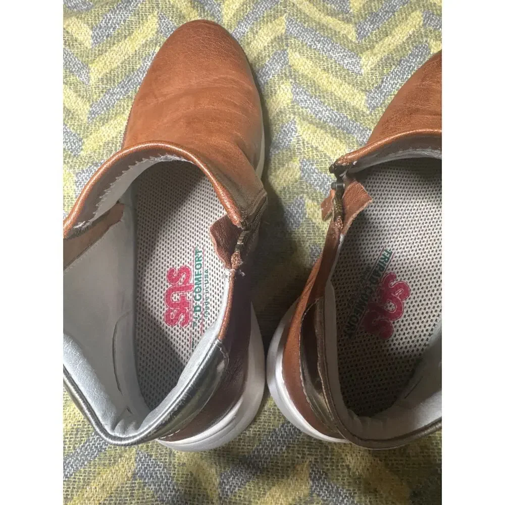 Johnson & Murphy Emery Zip Bootie Women's Shoes – Size 7